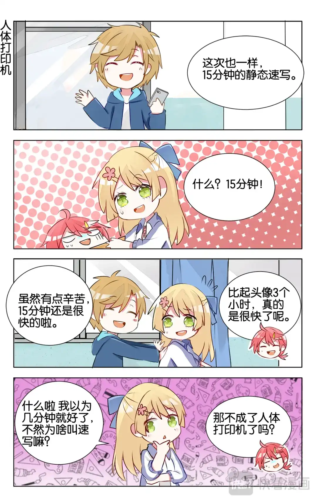《GOGO美术生》第十四话 沉迷速写的原因 第4页