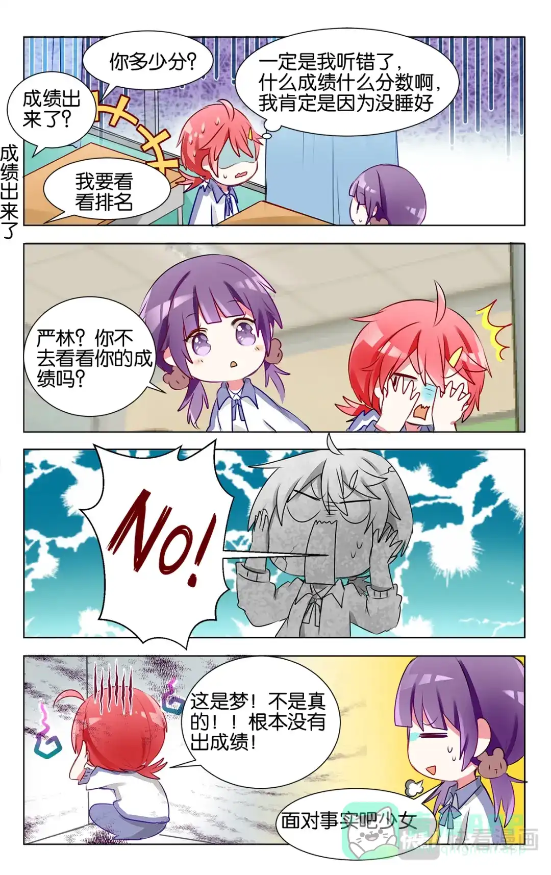 《GOGO美术生》第十六话 月考成绩发表 第1页
