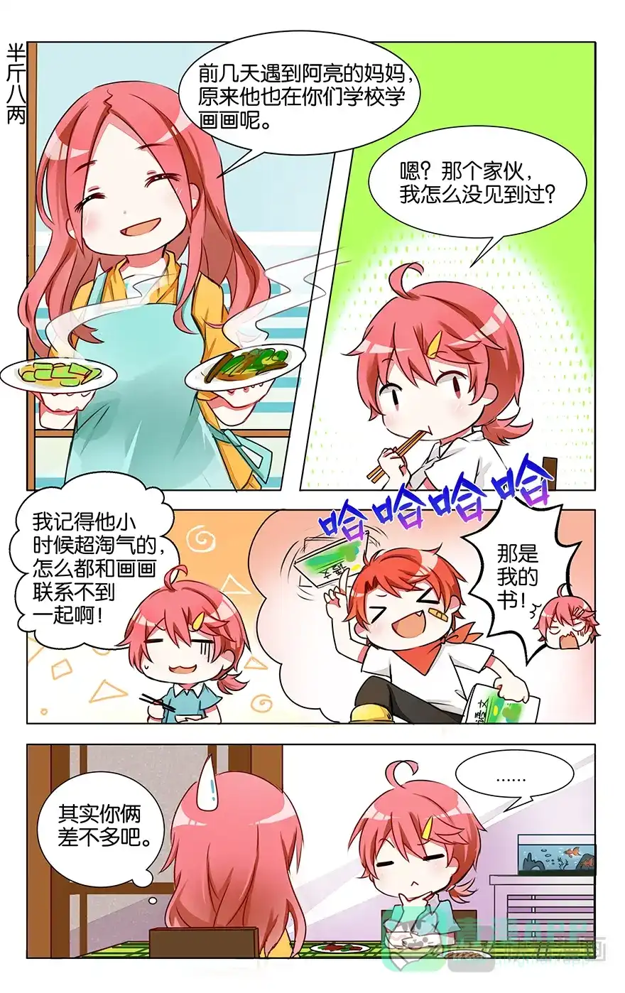 《GOGO美术生》第四话 红发少年 第1页