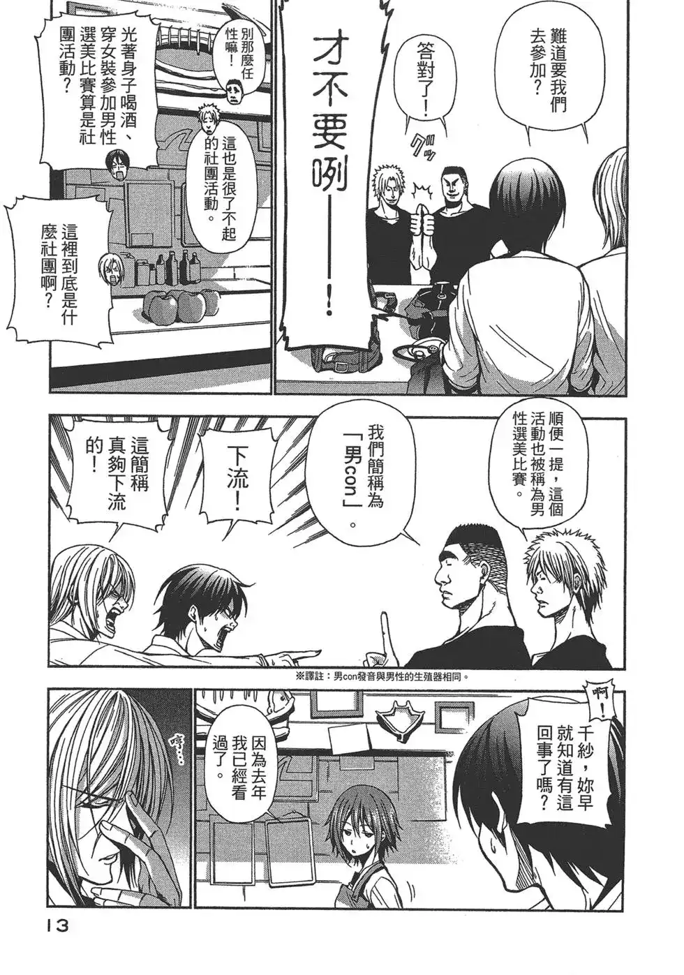 GRANDBLUE碧蓝之海 单行本 第02卷 第14页