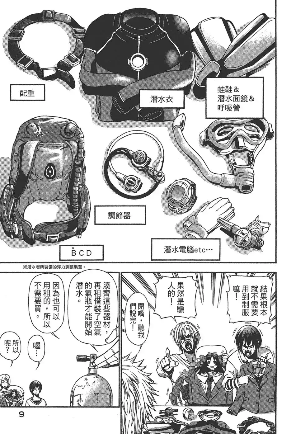 GRANDBLUE碧蓝之海 单行本 第02卷 第10页