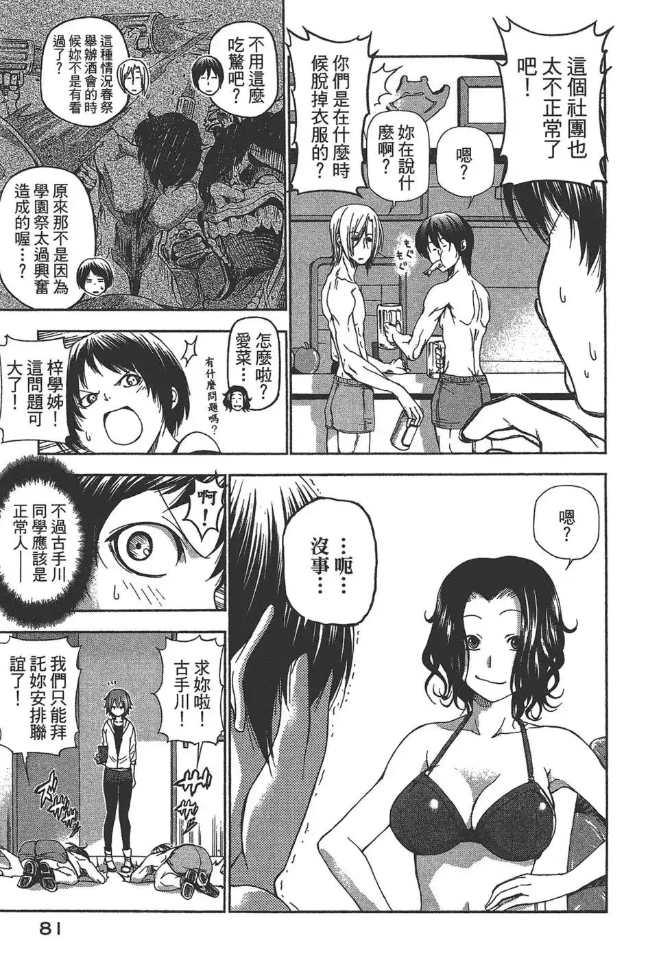 GRANDBLUE碧蓝之海 单行本 第03卷 第83页