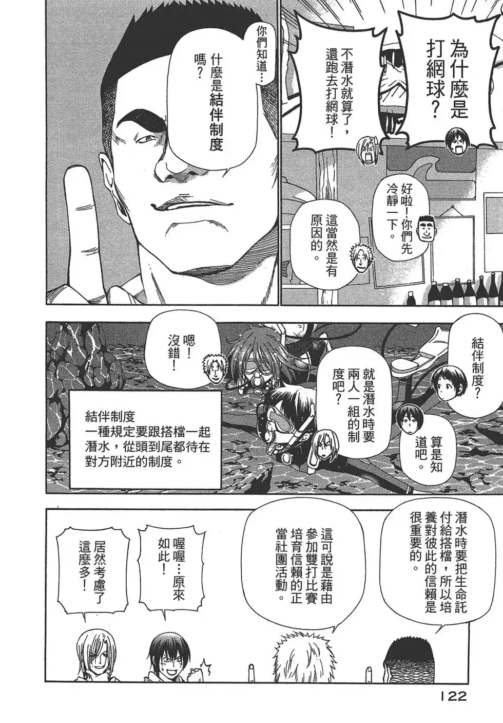 GRANDBLUE碧蓝之海 单行本 第03卷 第123页