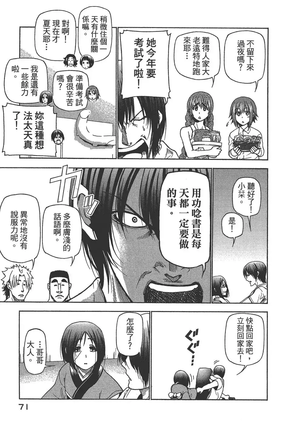 GRANDBLUE碧蓝之海 单行本 第07卷 第73页