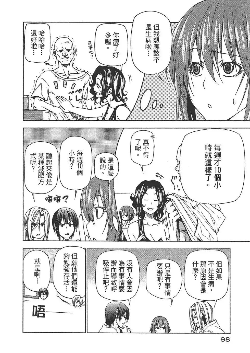 GRANDBLUE碧蓝之海 单行本 第10卷 第98页