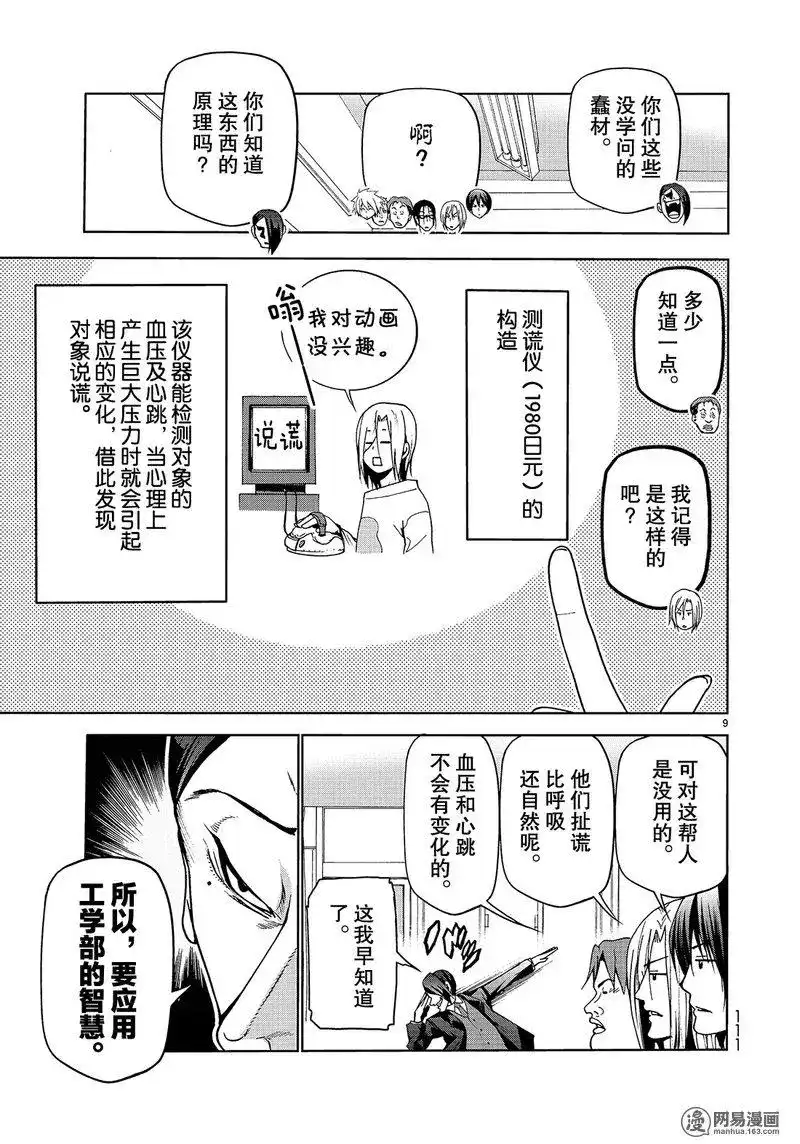 GRANDBLUE碧蓝之海 番外篇 番外篇 测谎仪 第9页