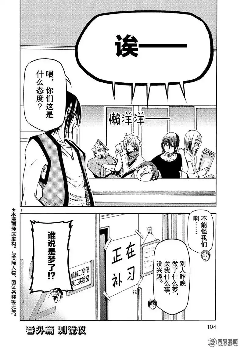 GRANDBLUE碧蓝之海 番外篇 番外篇 测谎仪 第2页