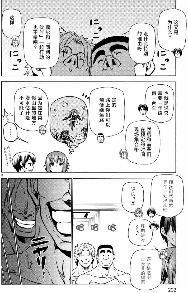 GRANDBLUE碧蓝之海 单话 第33回 第8页