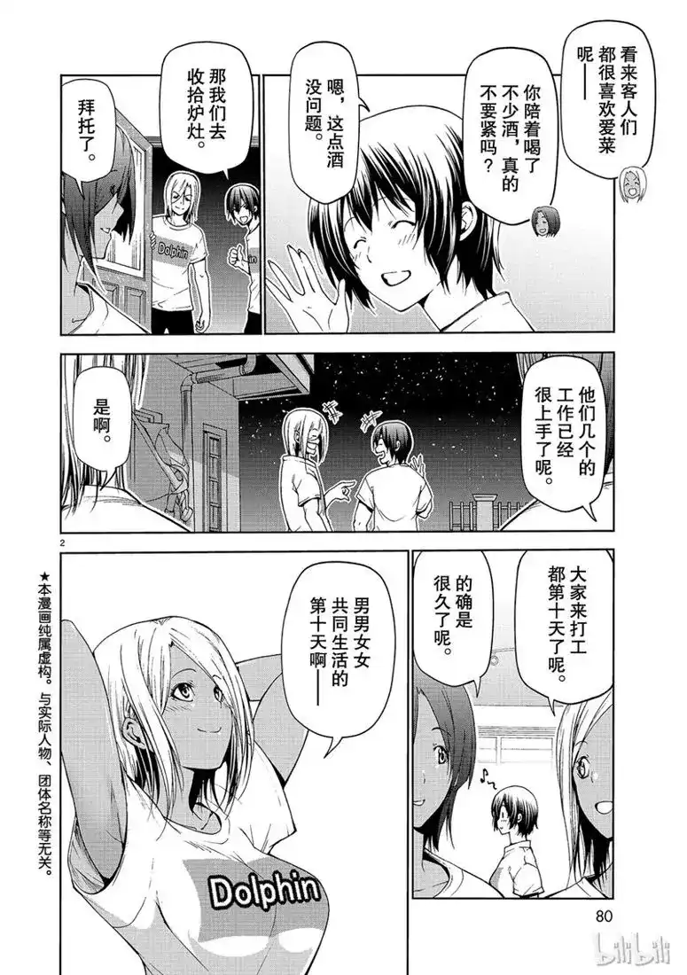 GRANDBLUE碧蓝之海 单话 第55话 女生夜聊 第2页