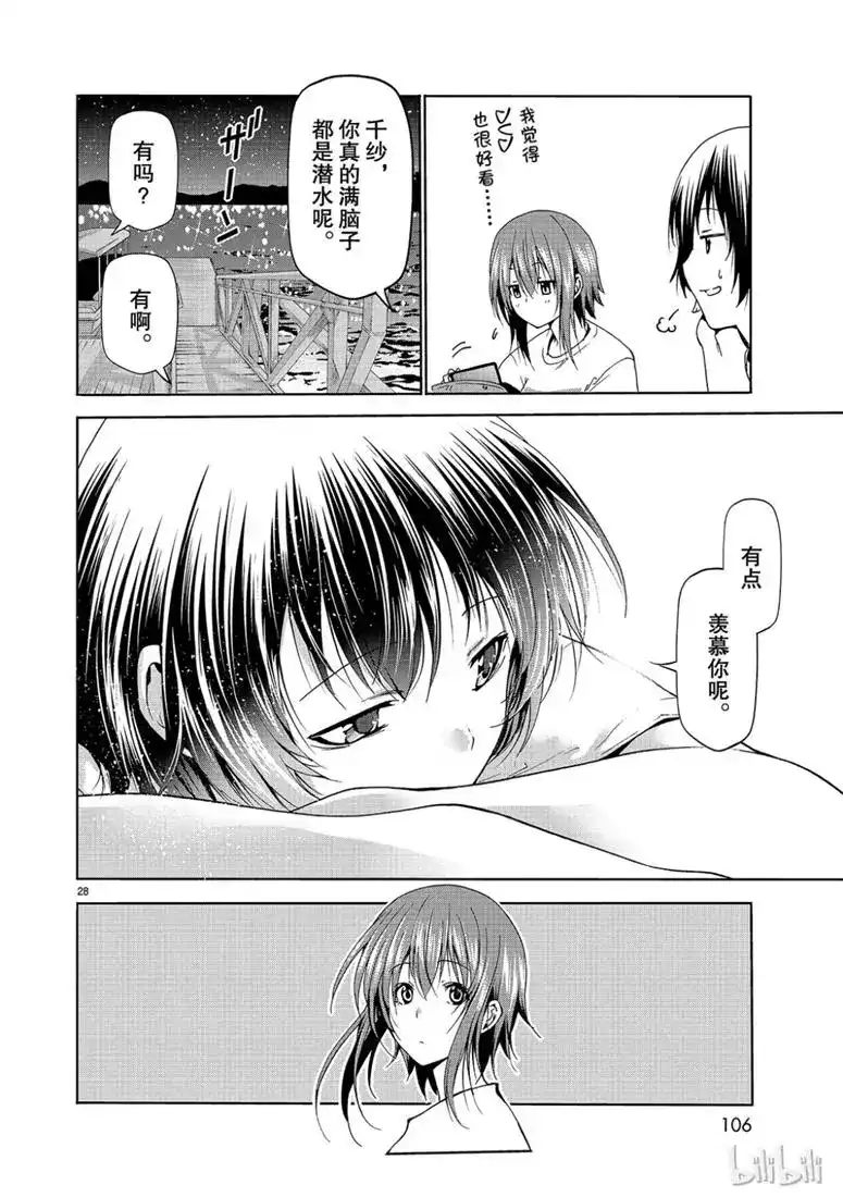 GRANDBLUE碧蓝之海 单话 第55话 女生夜聊 第28页
