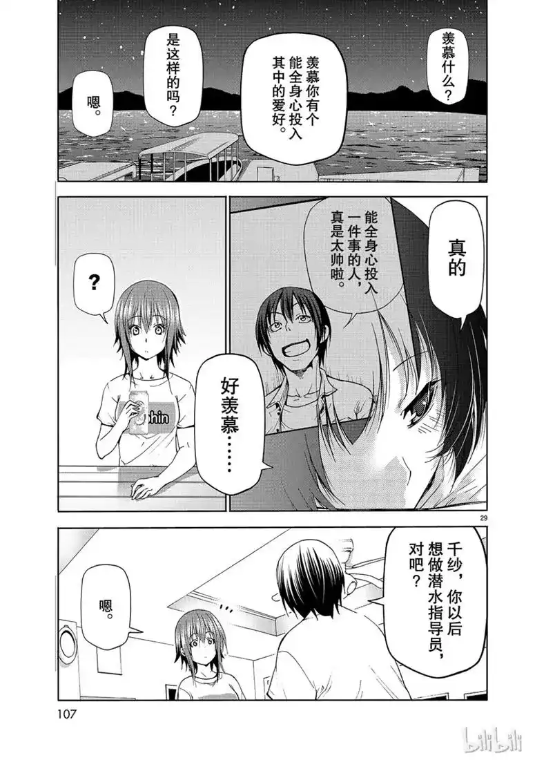 GRANDBLUE碧蓝之海 单话 第55话 女生夜聊 第29页