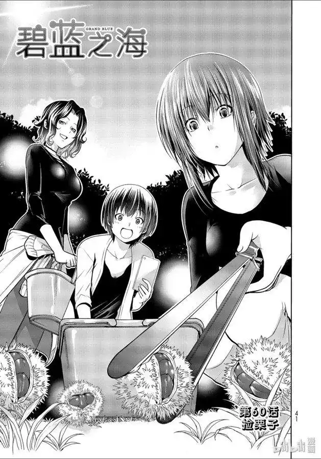 GRANDBLUE碧蓝之海 单话 第60话 捡栗子 第1页
