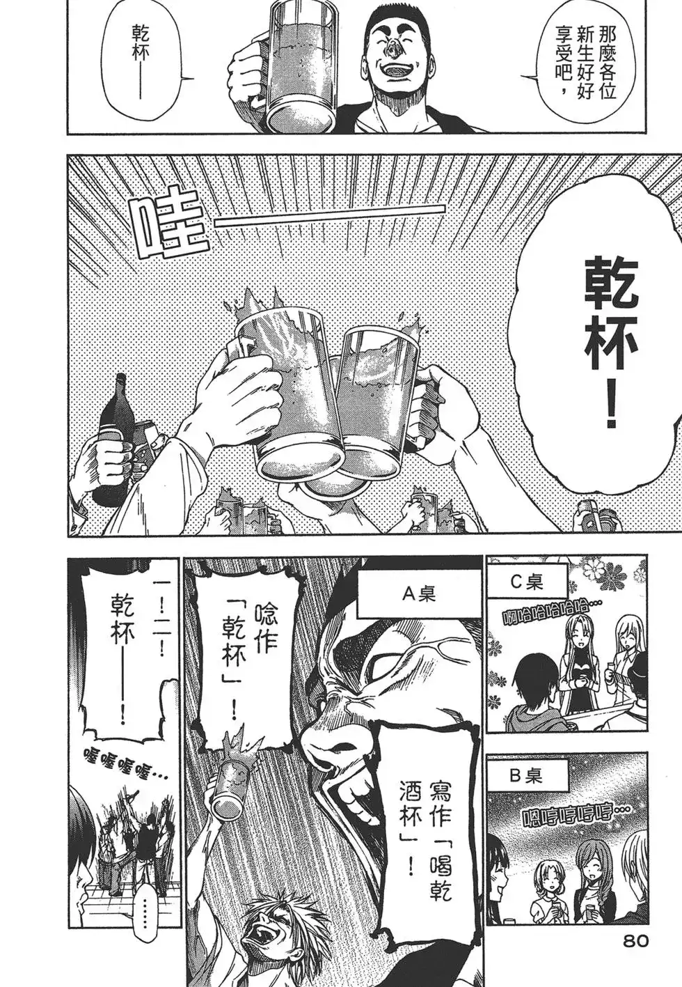 GRANDBLUE碧蓝之海 单行本 第01卷 第80页