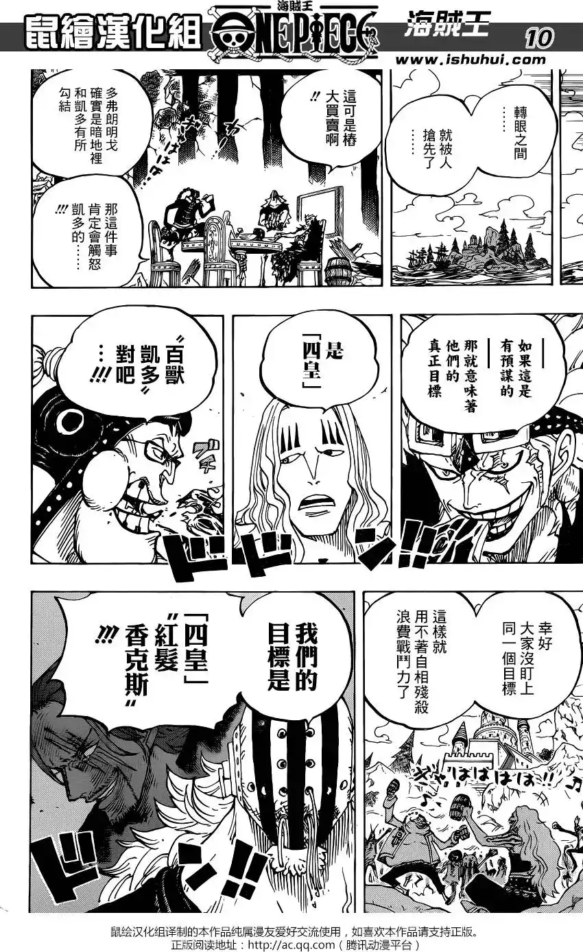 ONE PIECE航海王 单话 第793回 虎与犬 第9页