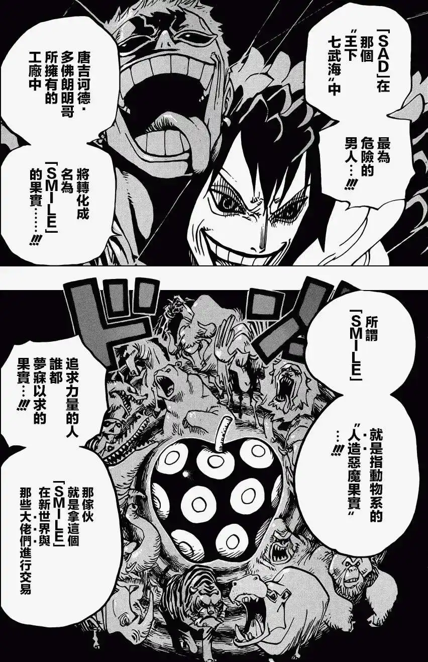 ONE PIECE航海王 单话 第689回 仿佛不存在的岛 第15页