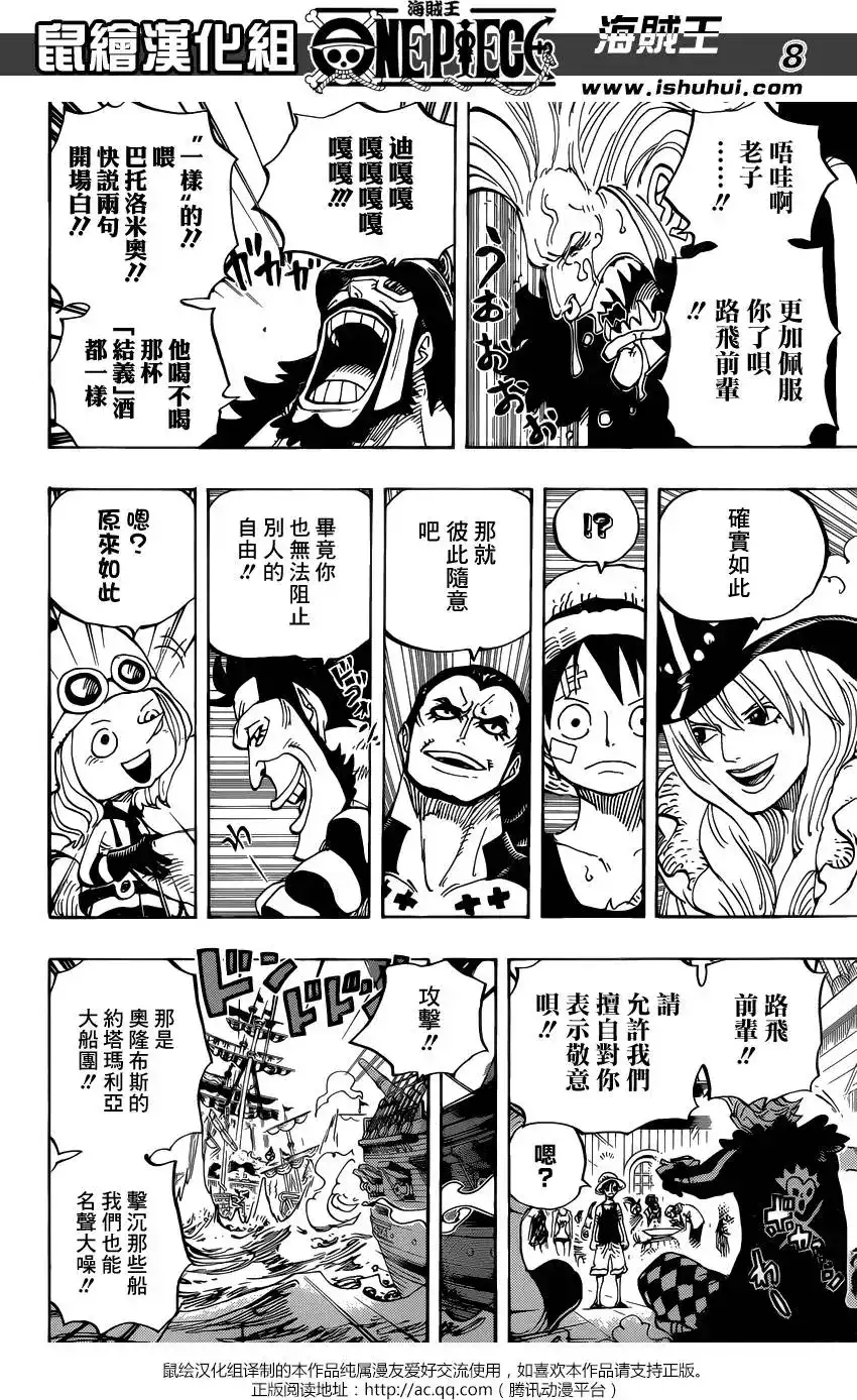 ONE PIECE航海王 单话 第800回 义子之酒 第8页