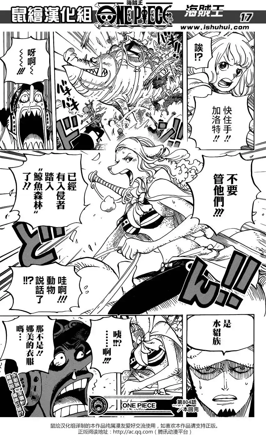 ONE PIECE航海王 单话 第804回 象背之国的冒险 第17页