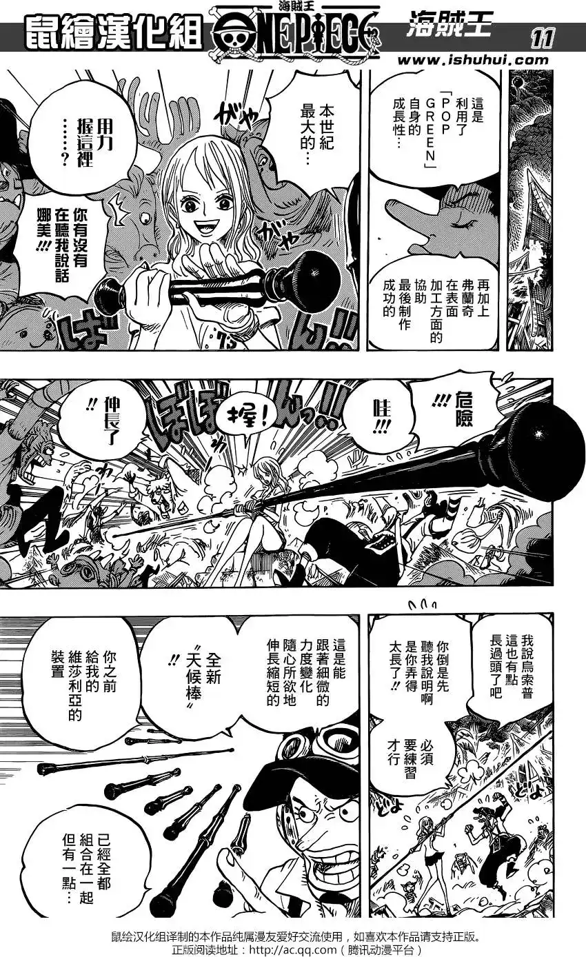 ONE PIECE航海王 单话 第822回 下象 第11页
