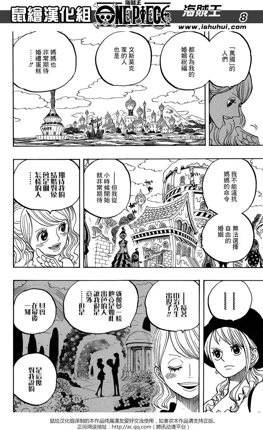 ONE PIECE航海王 单话 第828回 1和2 第8页