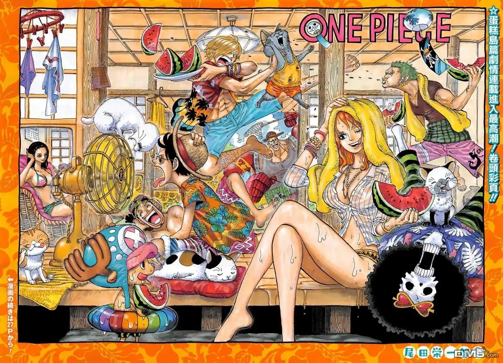ONE PIECE航海王 单话 第878回 毛皮族 侠客团 团长佩德洛 第2页