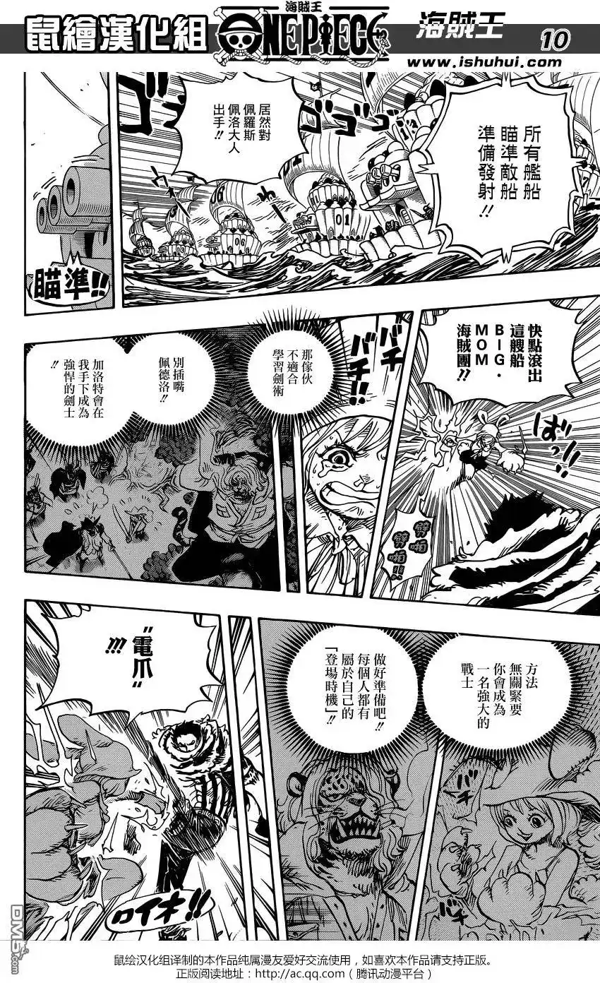 ONE PIECE航海王 单话 第878回 毛皮族 侠客团 团长佩德洛 第10页