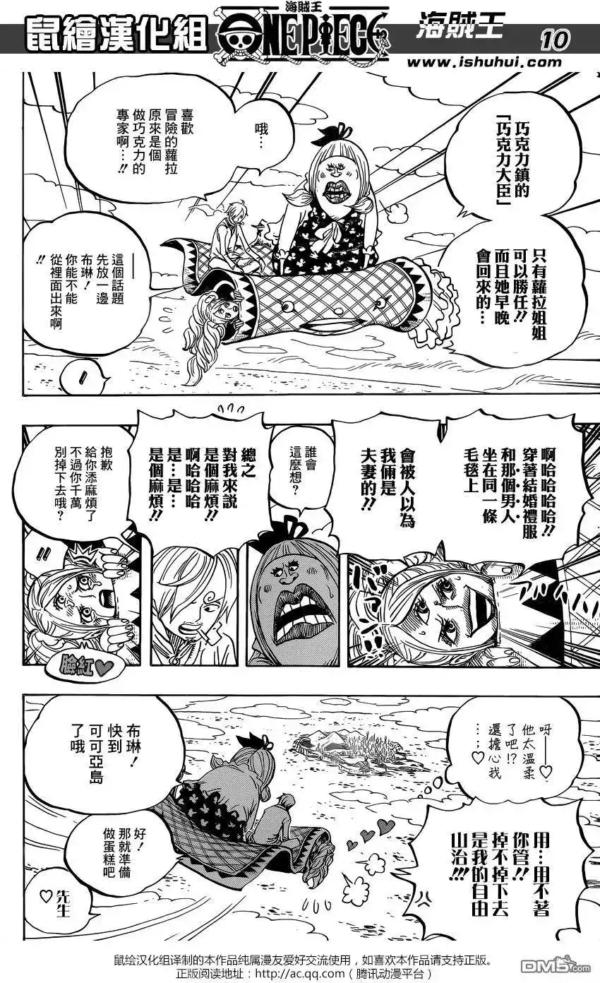 ONE PIECE航海王 单话 第879回 BIG·MOM3將星 卡塔庫栗 第11页