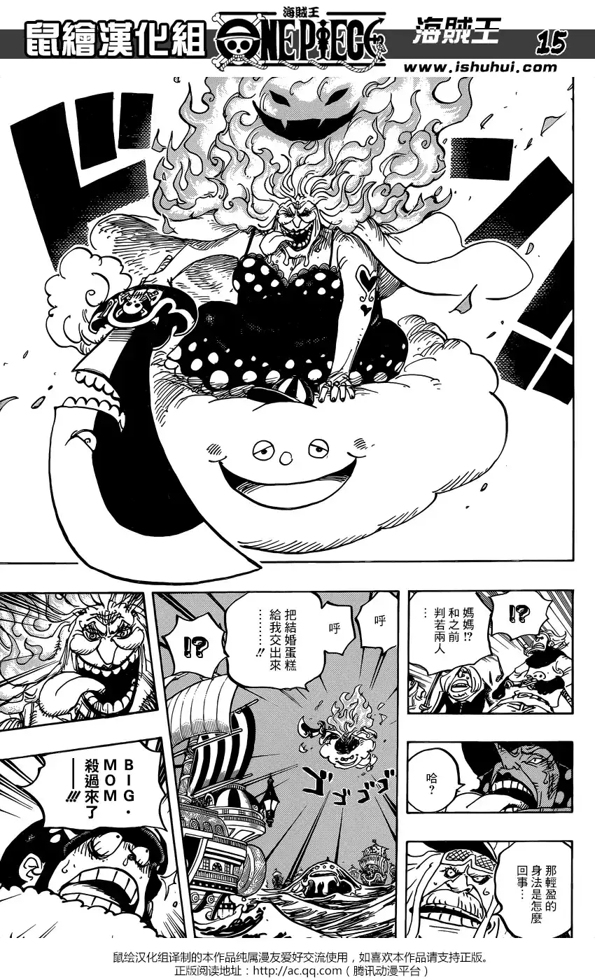 ONE PIECE航海王 单话 第889回 未知的妈妈 第15页