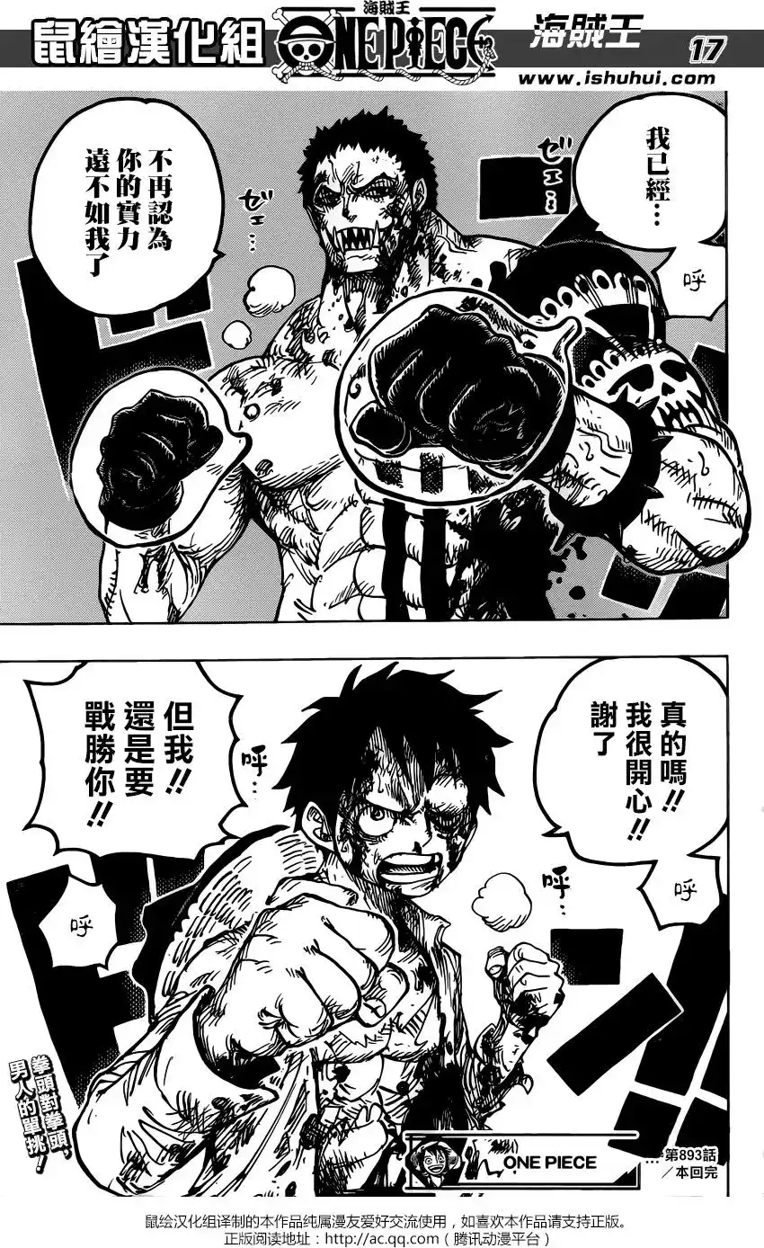 ONE PIECE航海王 单话 第893回 第17页