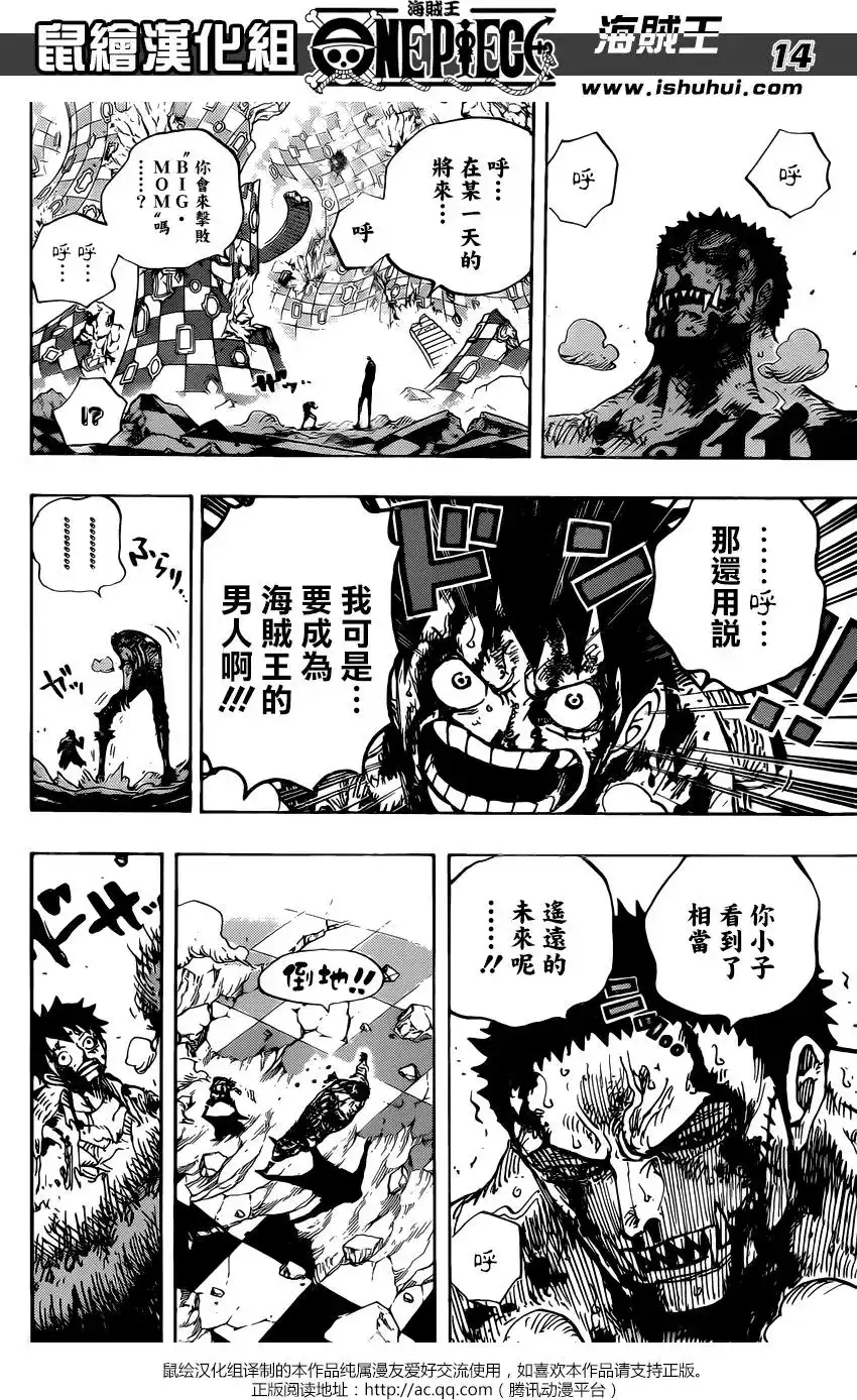 ONE PIECE航海王 单话 第896回 最后的心愿 第13页