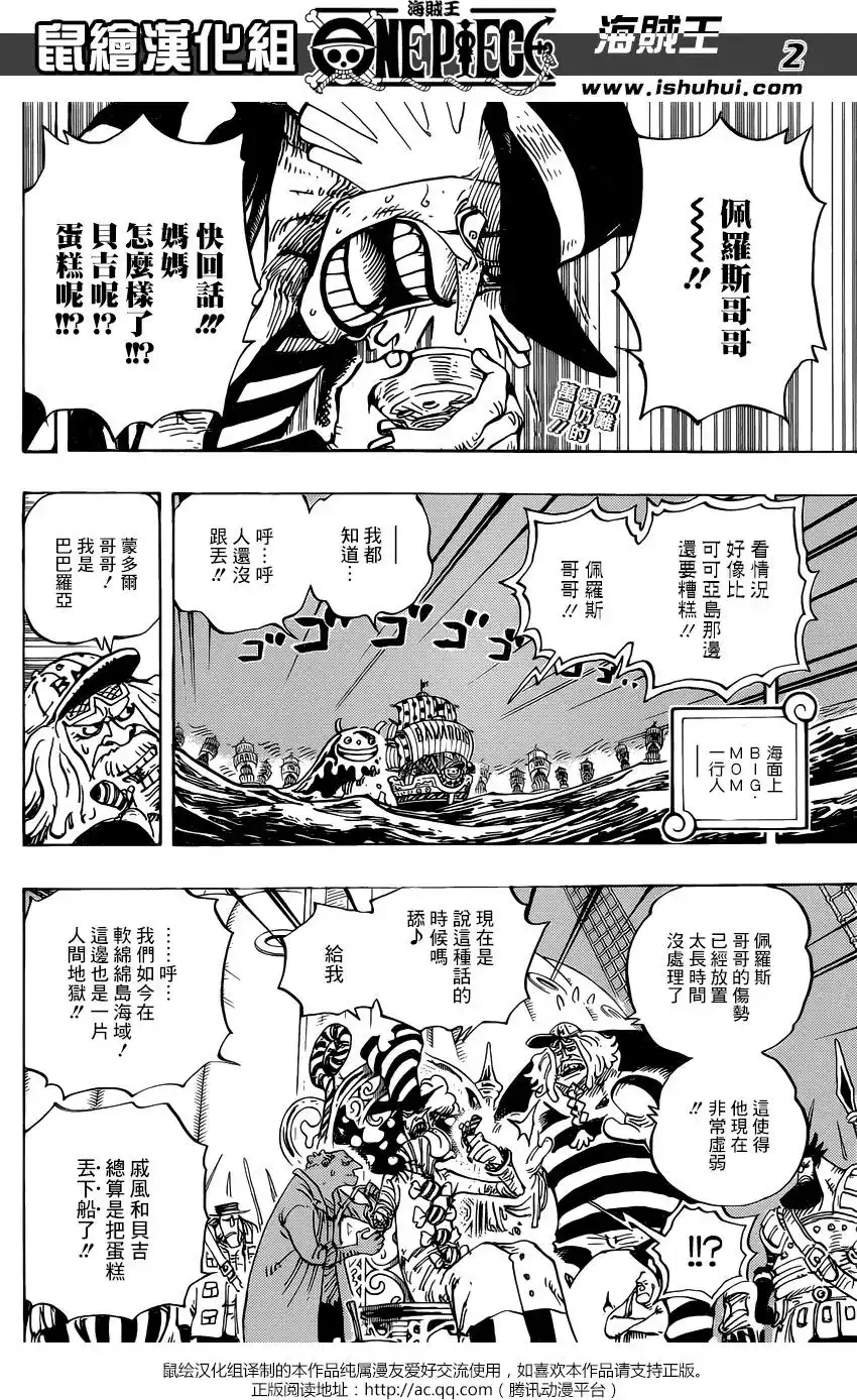 ONE PIECE航海王 单话 第899回 最后的关卡 第2页