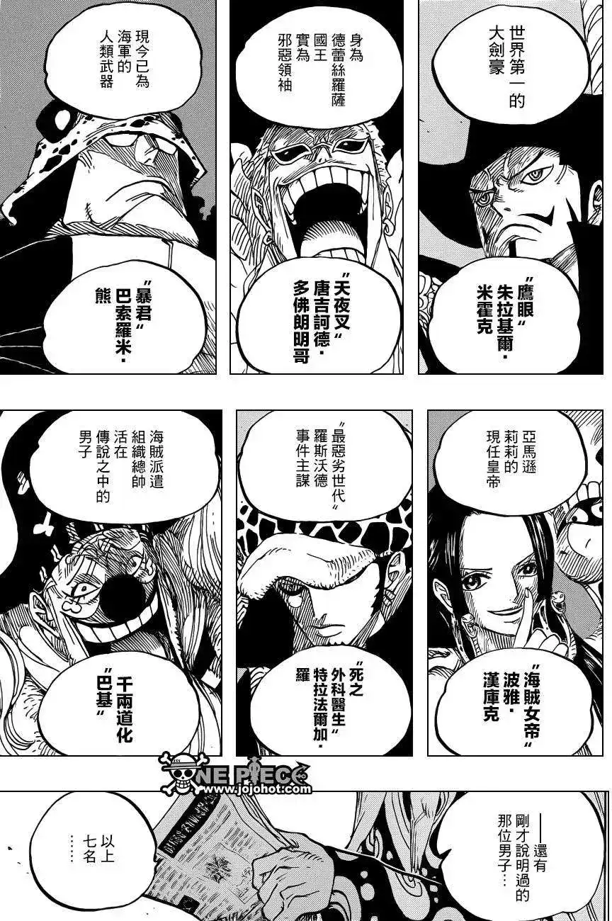 ONE PIECE航海王 单话 第700话 诡计 第13页
