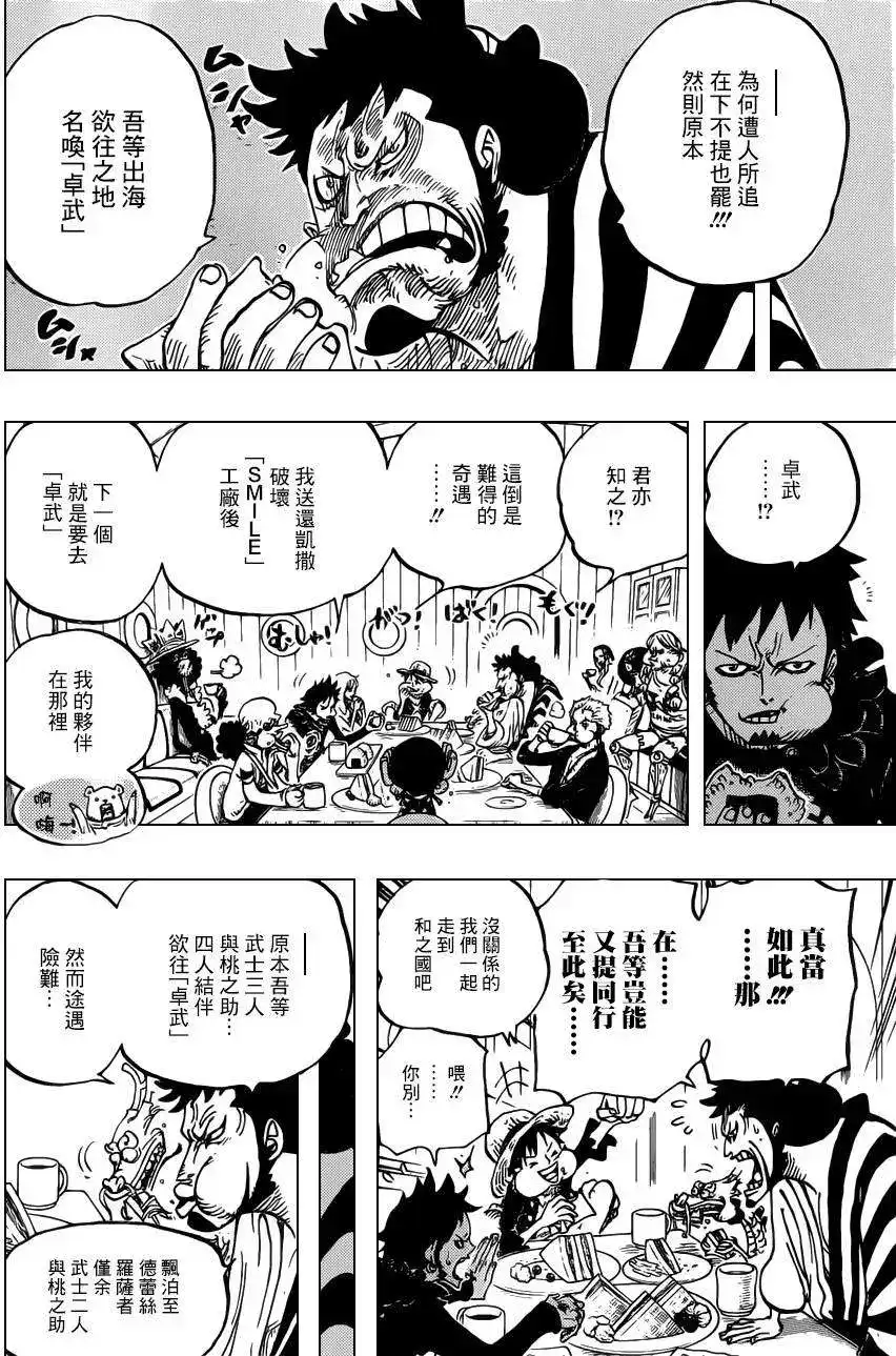 ONE PIECE航海王 单话 第700话 诡计 第10页