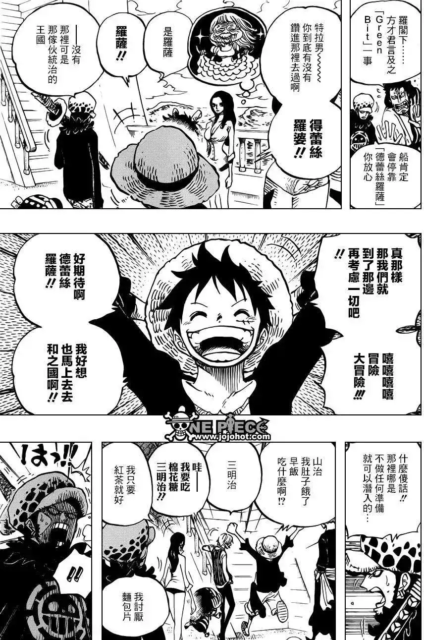 ONE PIECE航海王 单话 第700话 诡计 第9页