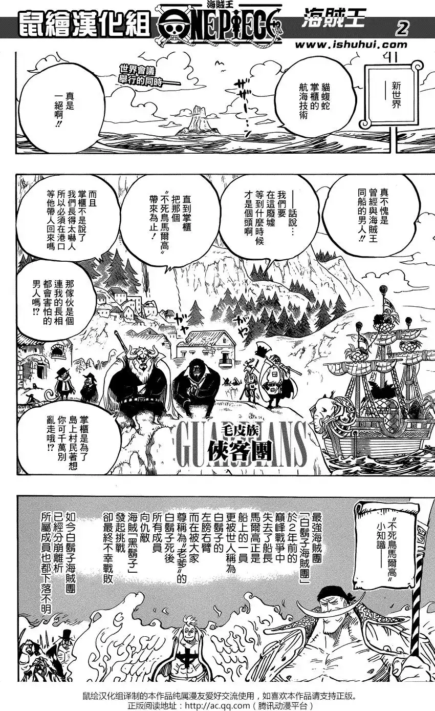 ONE PIECE航海王 单话 第909回 第2页