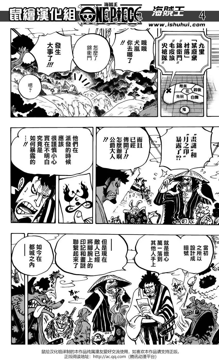 ONE PIECE航海王 单话 第938话 第4页