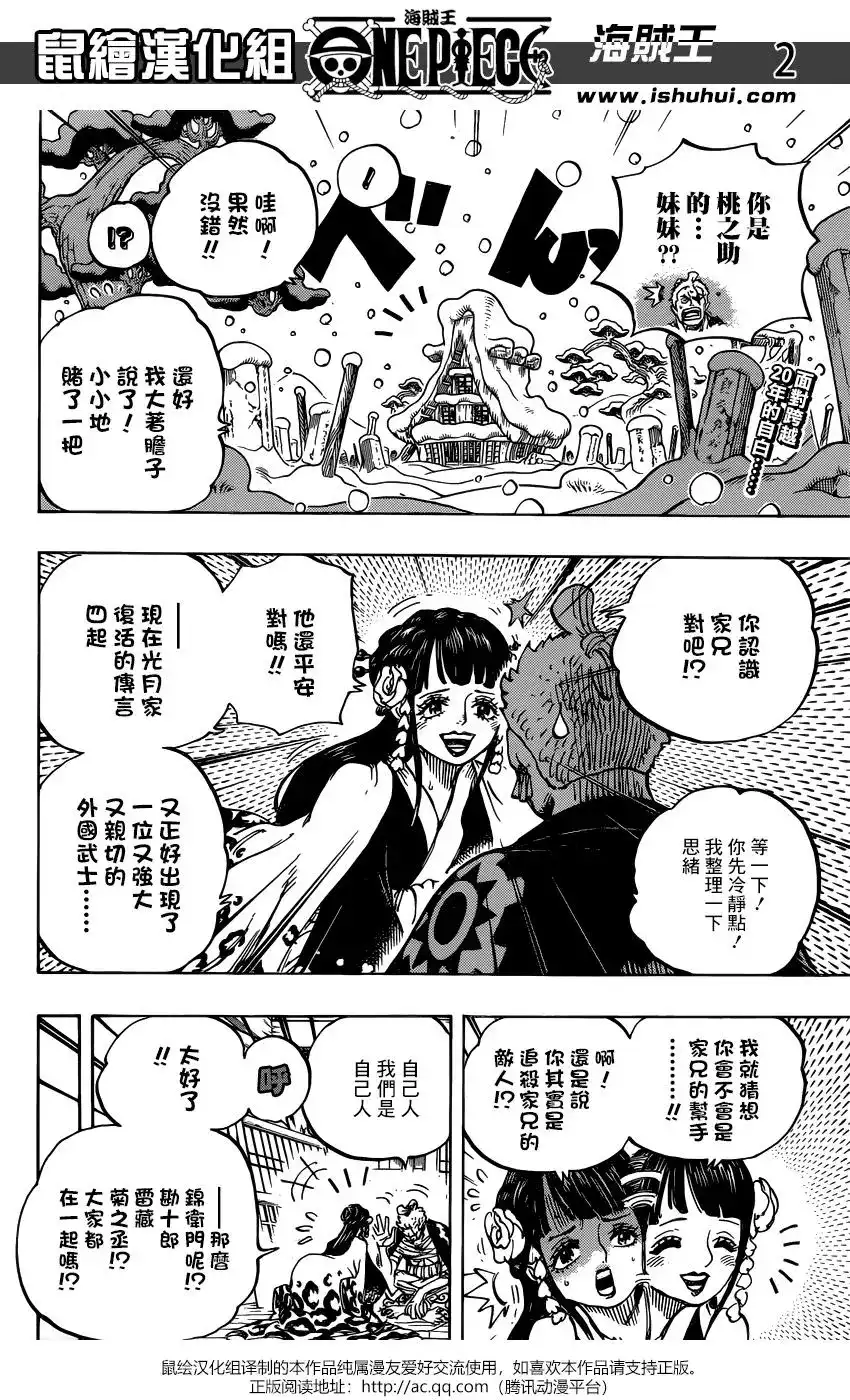 ONE PIECE航海王 单话 第939话 第2页