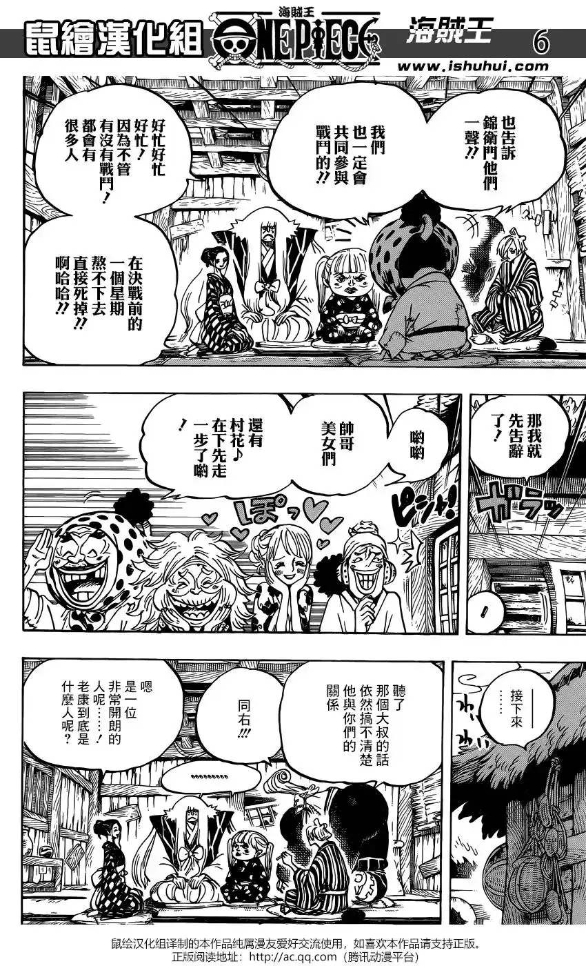 ONE PIECE航海王 单话 第940话 第6页