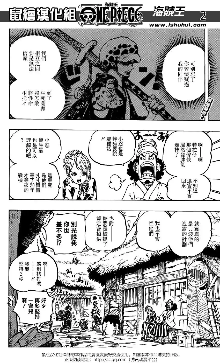 ONE PIECE航海王 单话 第940话 第2页