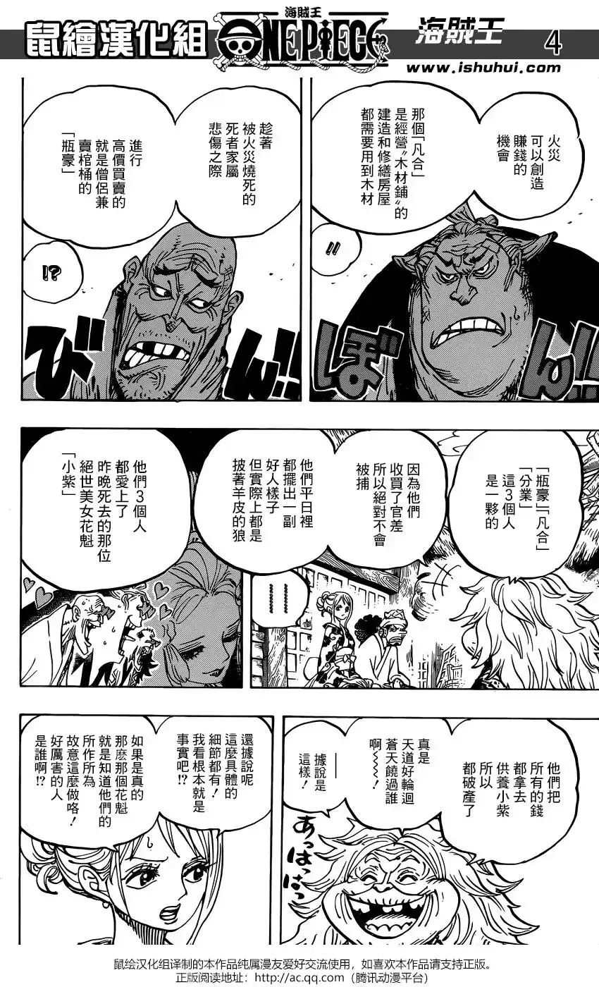 ONE PIECE航海王 单话 第940话 第4页