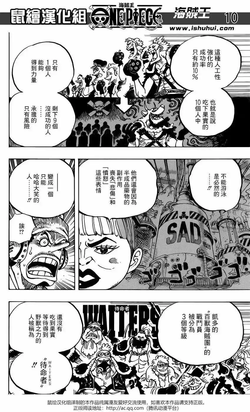 ONE PIECE航海王 单话 第943话 第11页