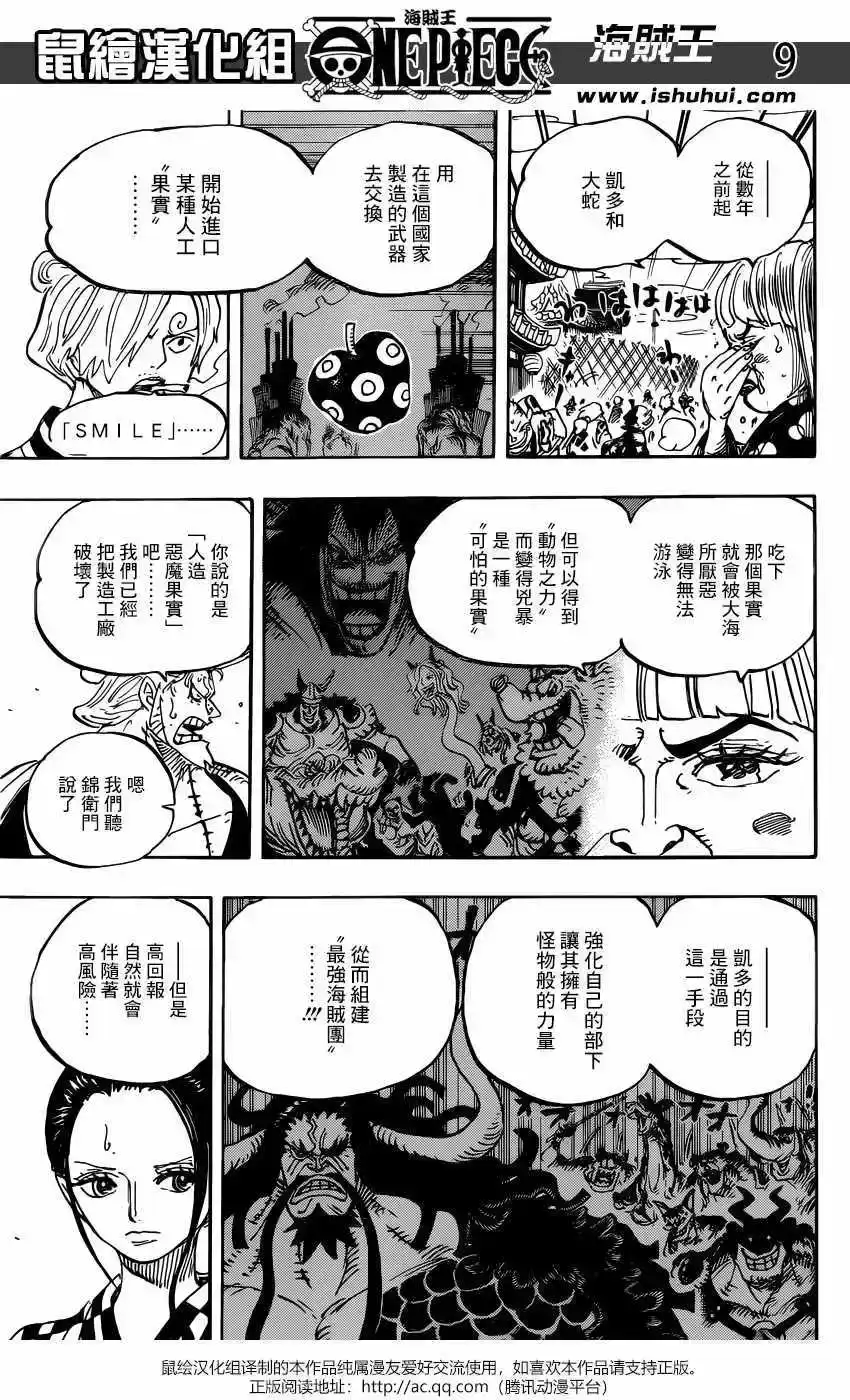 ONE PIECE航海王 单话 第943话 第10页