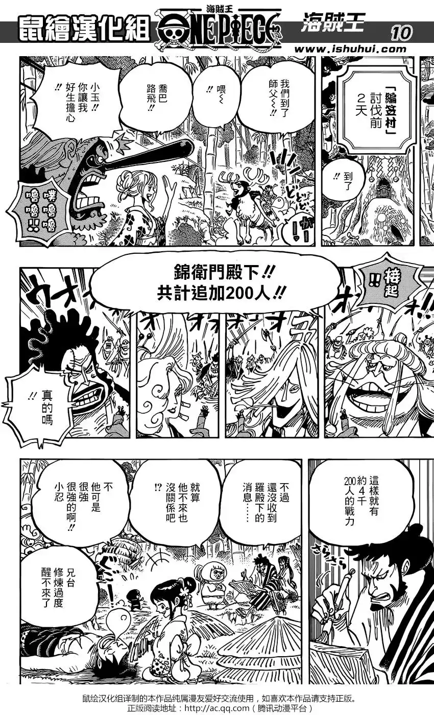 ONE PIECE航海王 单话 第955话 第10页