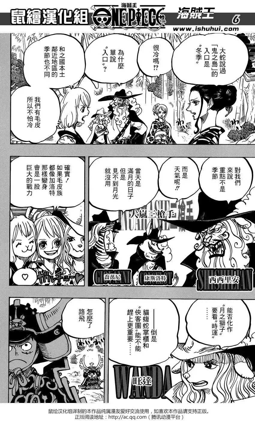 ONE PIECE航海王 单话 第959话 第6页