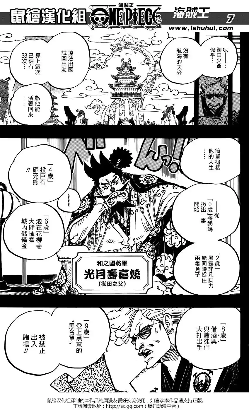 ONE PIECE航海王 单话 第960话 第7页