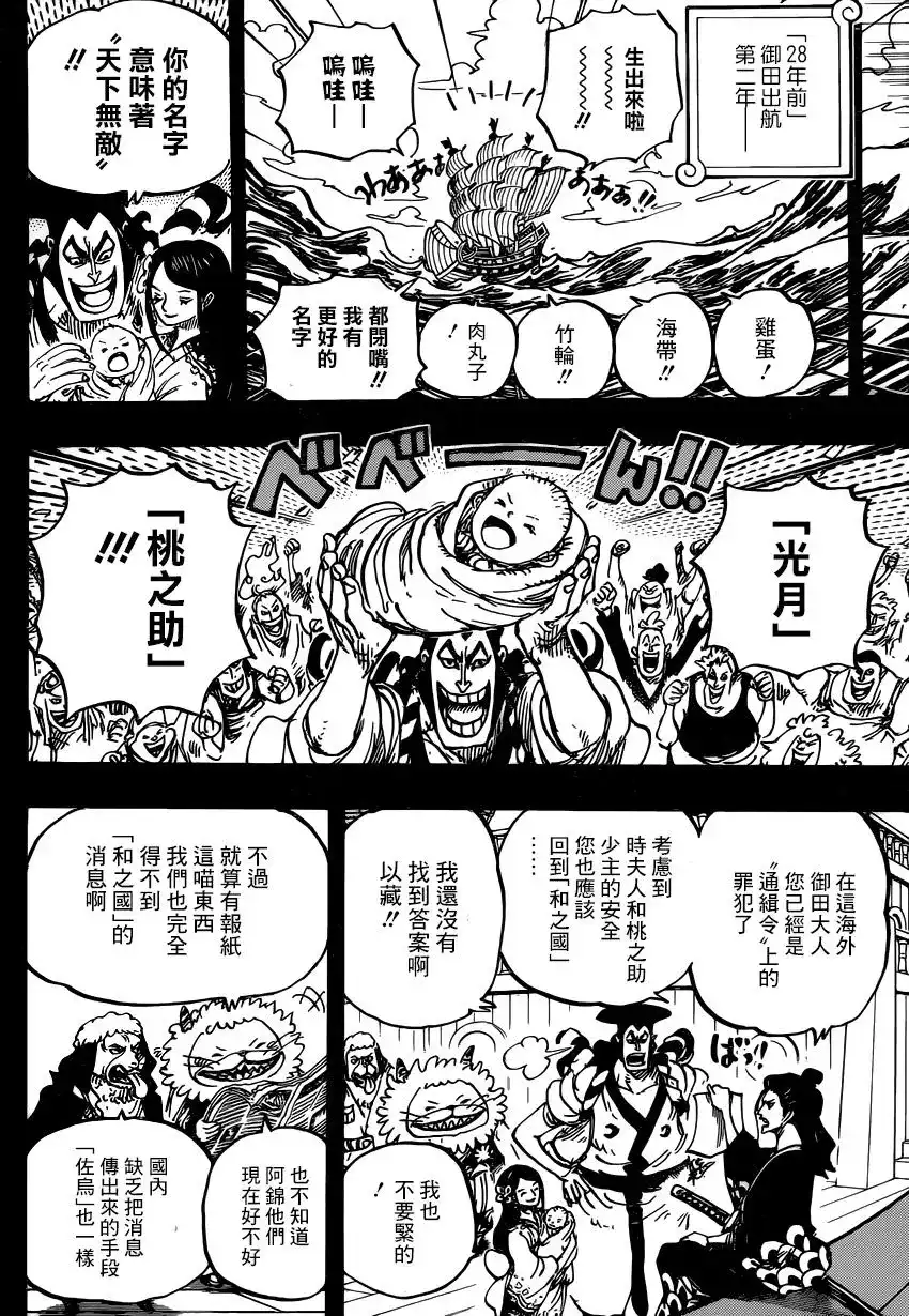 ONE PIECE航海王 单话 第965话 第4页