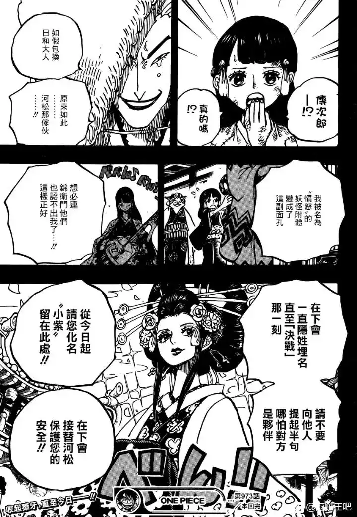ONE PIECE航海王 单话 第973话 光月一族 第17页