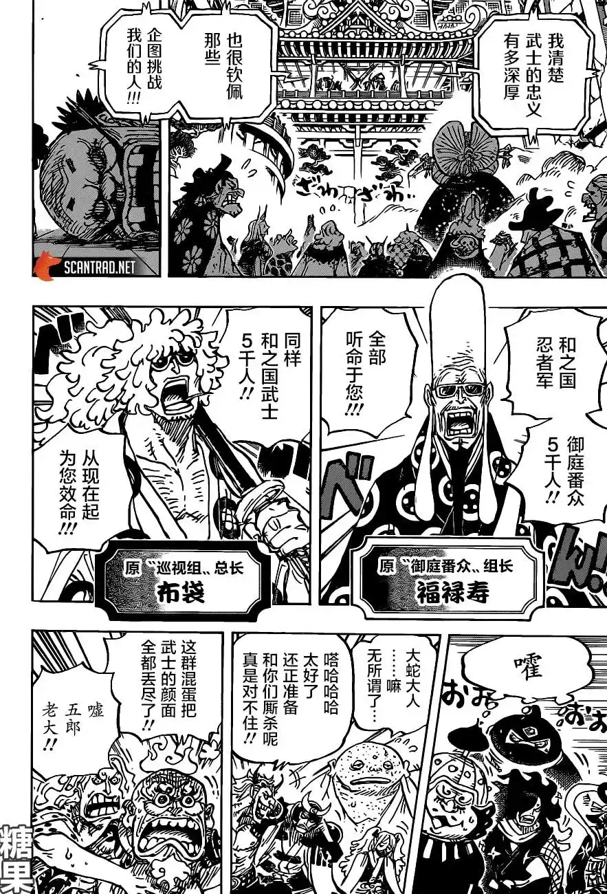 ONE PIECE航海王 单话 第986话 第6页