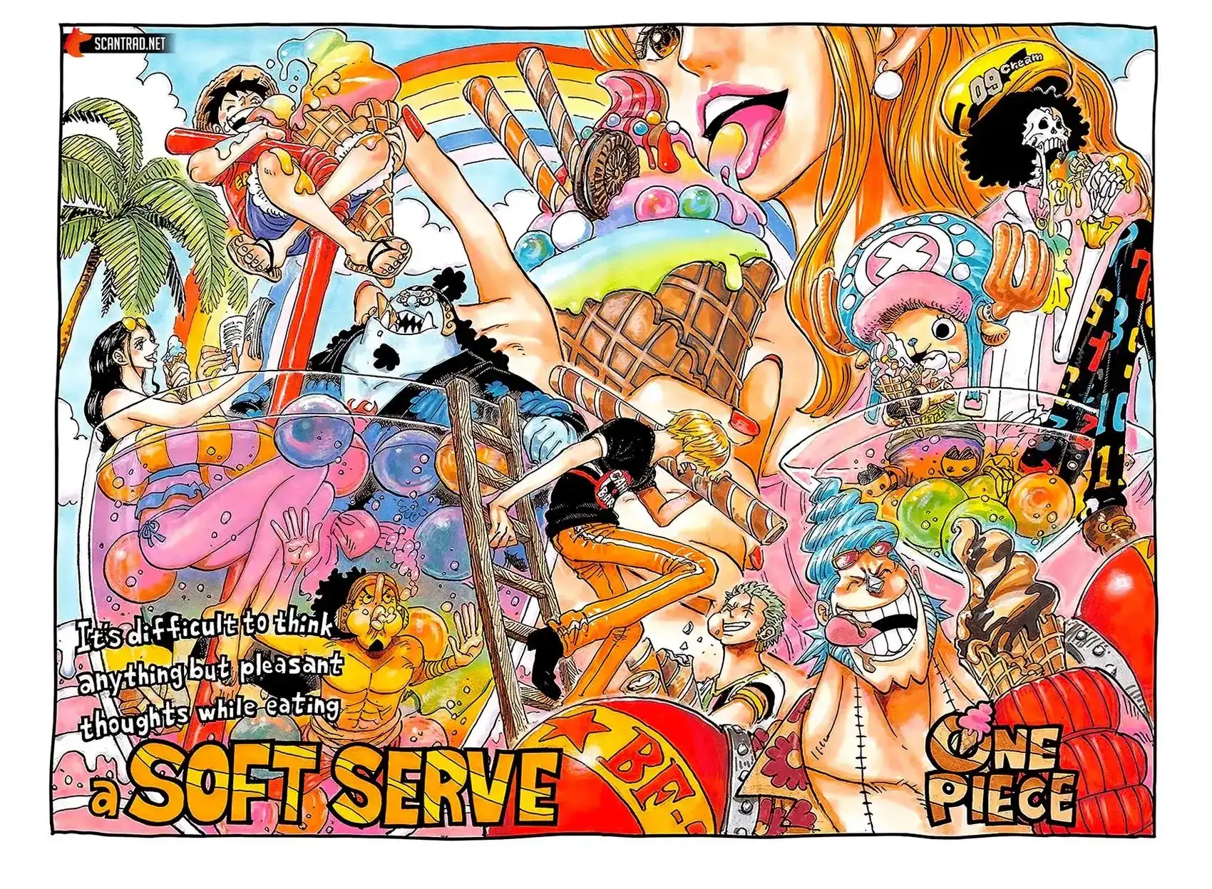 ONE PIECE航海王 单话 第1011话 红豆馅的仁义 第2页