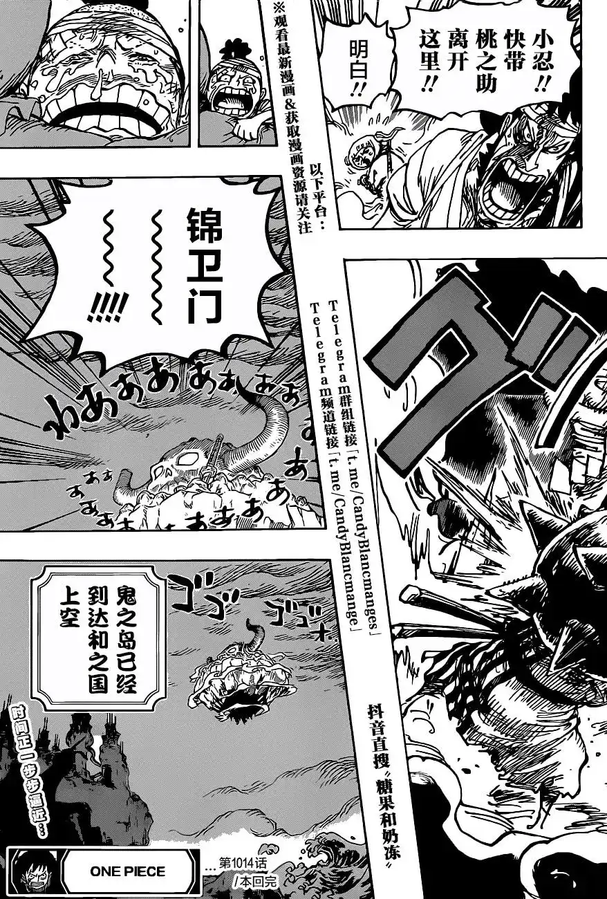 ONE PIECE航海王 单话 第1014话 人生的蹩脚演员 第18页