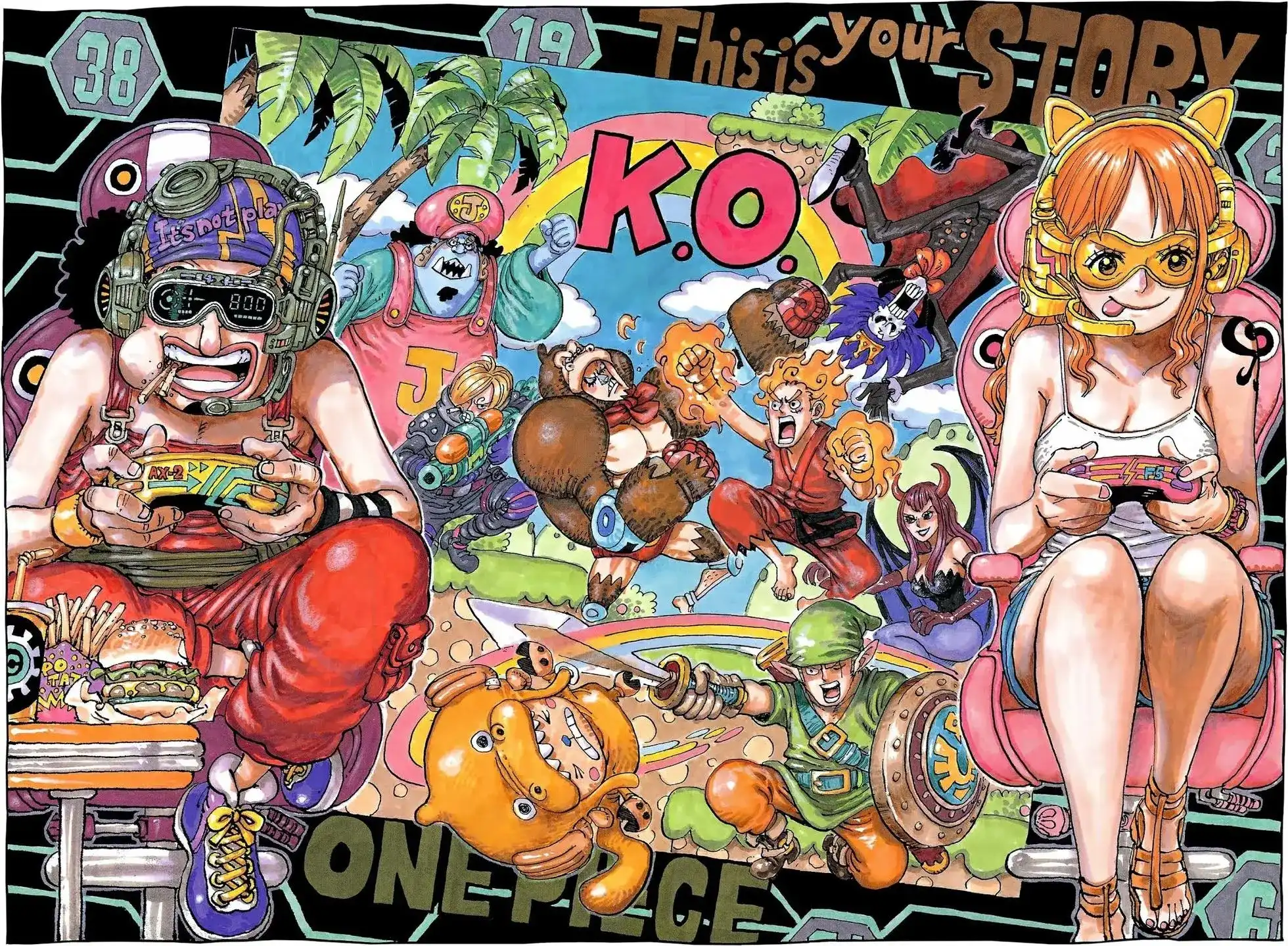 ONE PIECE航海王 单话 第1028话 腕（蛇）龙 第2页